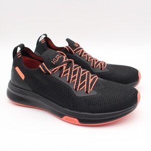 Kuru Flux Running Shoes Womens Size 7M Black Coral Lace Up Athletic